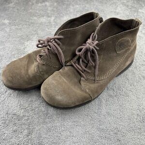 Sorel Greely Chukka Boots Mens Sz 11 Brown Suede Lace Up Casual Shoes NM1981-255